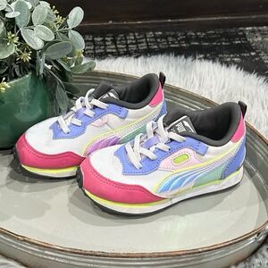 Puma Rider Future Vintage Glowing Up Alternate Closure Toddler Size 10C